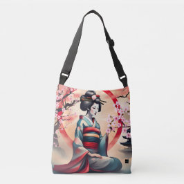 BOLSA AJUSTÁVEL JAPONÊS GEISHA BEAUTY WOMY CHERRY BLOSSOMS