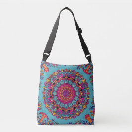 Bolsa Ajustável Jardim de Mandala Psicodélico