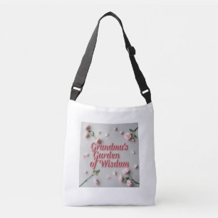 Bolsa Ajustável Jardim do Dia de as mães Floral da Vovó