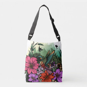 Bolsa Ajustável Jardim do Hummingbird