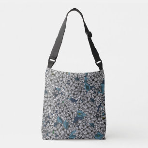 Bolsa Ajustável Jardim Lilac Branco