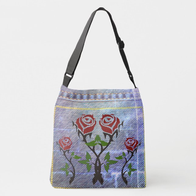 Bolsa Ajustável Jeans esportivos Parecem uma barra de ferramentas  (Verso)