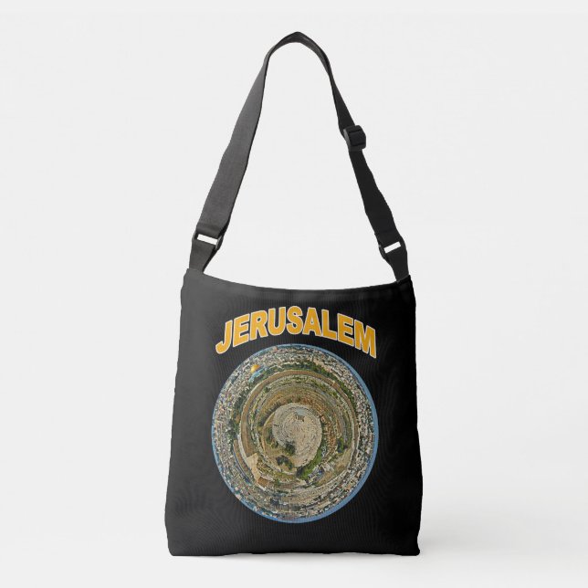 Bolsa Ajustável Jerusalém Israel (Frente)