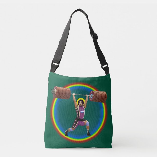 Bolsa Ajustável Jesus Cristo fazendo a limpeza e o Jerk (Frente)