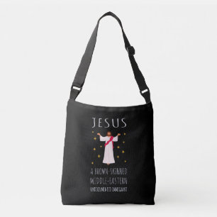 Bolsa Ajustável Jesus Imigrante Indocumentado de Pele Morena I