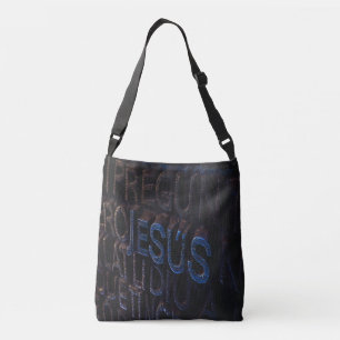 Bolsa Ajustável Jesus, Pedra Azul, Amor a Deus Cristão