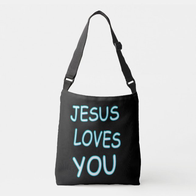 Bolsa Ajustável Jesus te ama (Frente)