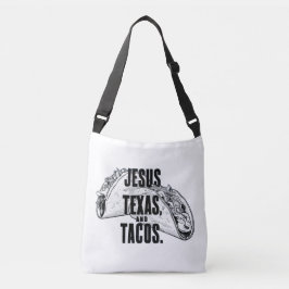 Bolsa Ajustável Jesus Texas e Tacos Comida engraçada Cinco de Mayo