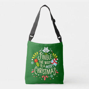Bolsa Ajustável Jingle All Way: Uma Expedição de Férias Mágicas