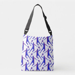 Bolsa Ajustável Jogador de basquetebol Slam Dunk, Vermelho e Azul