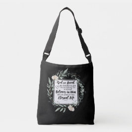 Bolsa Ajustável John 3:16 Deus tão adorou a Bíblia mundial