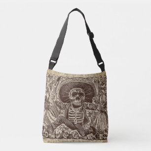 Bolsa Ajustável José Guadalupe Posada Crossbody Bag