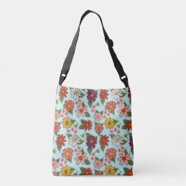 Bolsa Ajustável Joyful Floral Crossbody Bag
