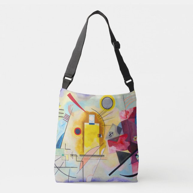 Bolsa Ajustável Kandinsky amarelo-vermelho-azul (Frente)