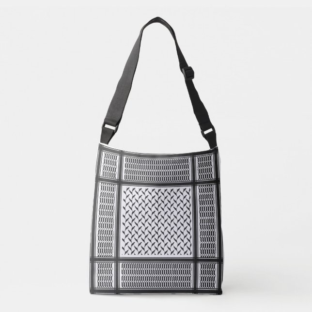 Bolsa Ajustável keffiyeh palestino (Frente)