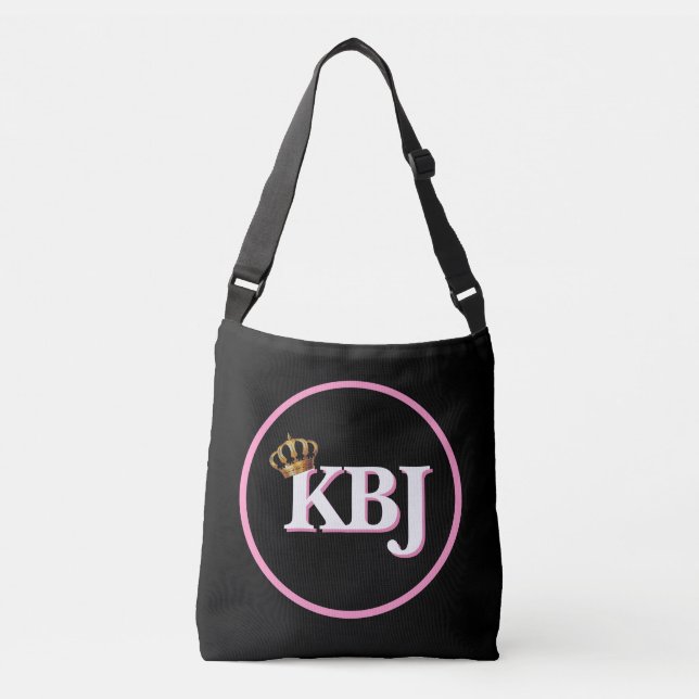 Bolsa Ajustável Ketanji Brown Jackson KBJ Monograma (Frente)