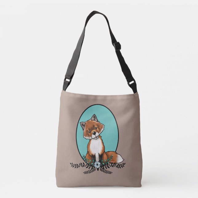Bolsa Ajustável KiniArt Raposa Doce (Verso)