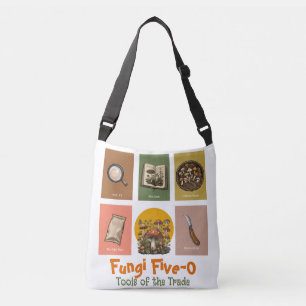 Bolsa Ajustável Kit de Ferramentas do Micólogo Vintage: Essenciais