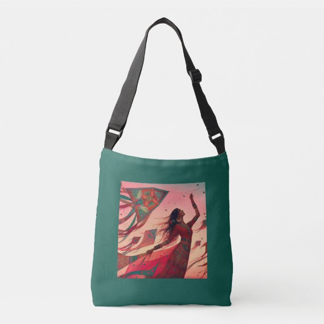 Bolsa Ajustável Kite Flying (Frente)