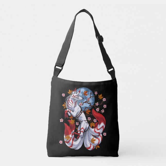 Bolsa Ajustável Kitsune Japanese Fox (Frente)