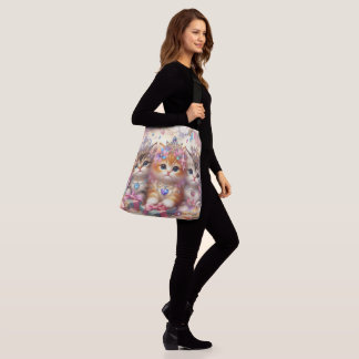 Bolsa Ajustável Kittys Cats Brilho Fitas Coroas Pacotes 