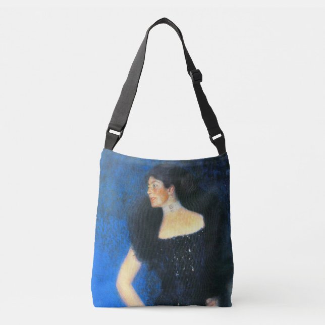 Bolsa Ajustável Klimt Retrato da Rosa von Rosthorn-Friedmann (Frente)