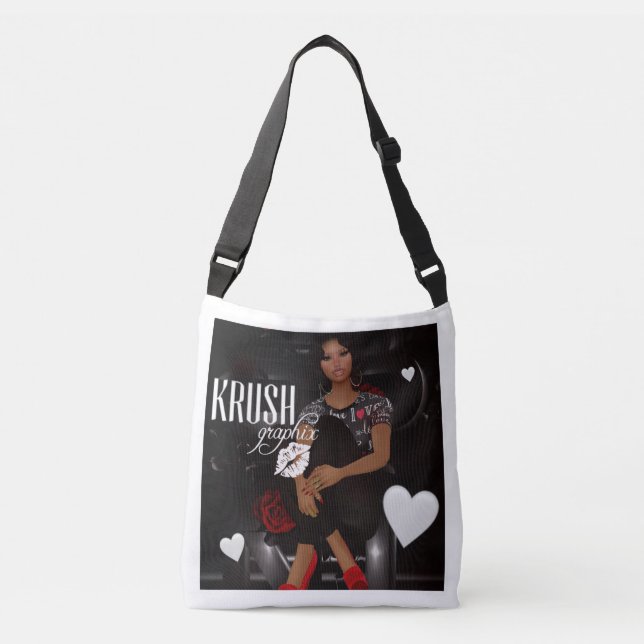 Bolsa Ajustável Krush Graphix Crossbody Bag 1 (Frente)