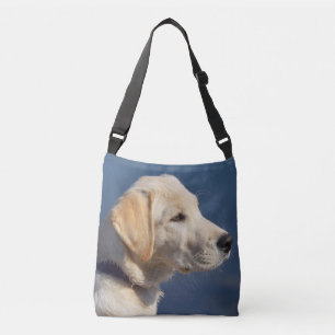 Bolsa Ajustável Labrador retriever amarelo