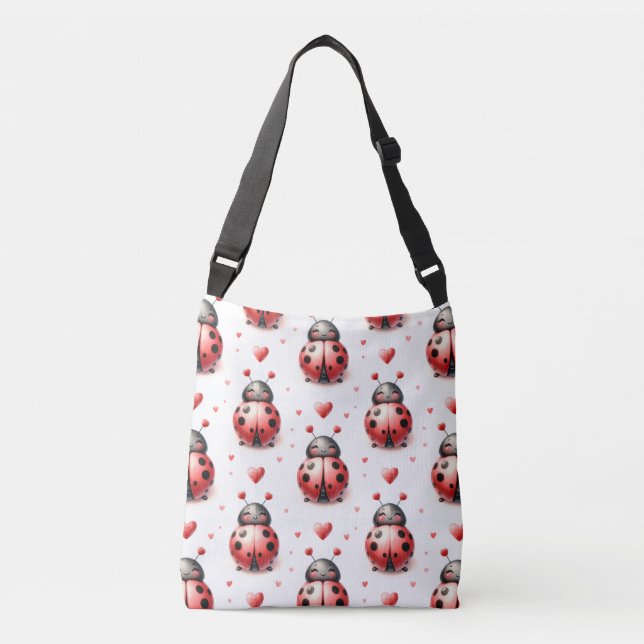 Bolsa Ajustável Ladybug Love (personalized) (Frente)