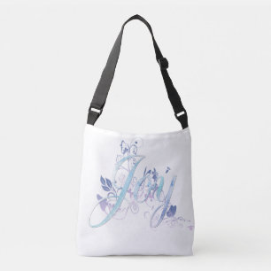 Bolsa Ajustável Lavanda e alegria azul