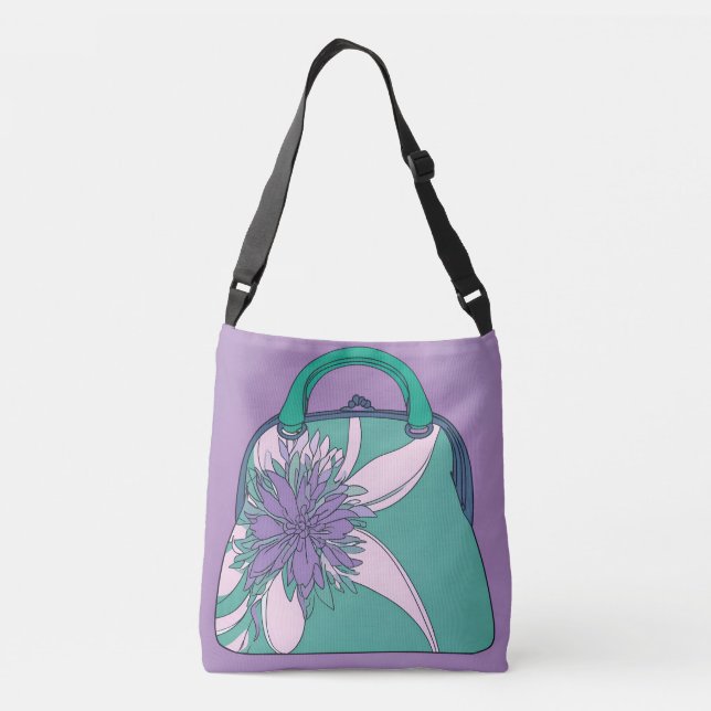 Bolsa Ajustável Lavanda Forest Blossom AI (Verso)