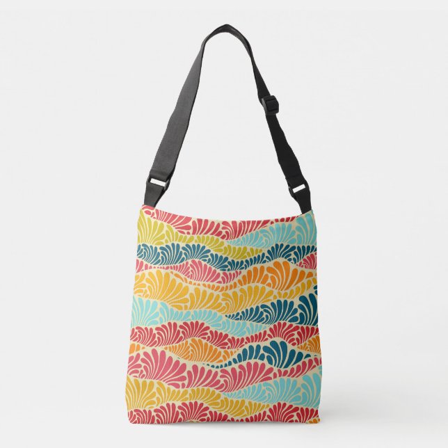 Bolsa Ajustável Leafy Mosaic (Frente)