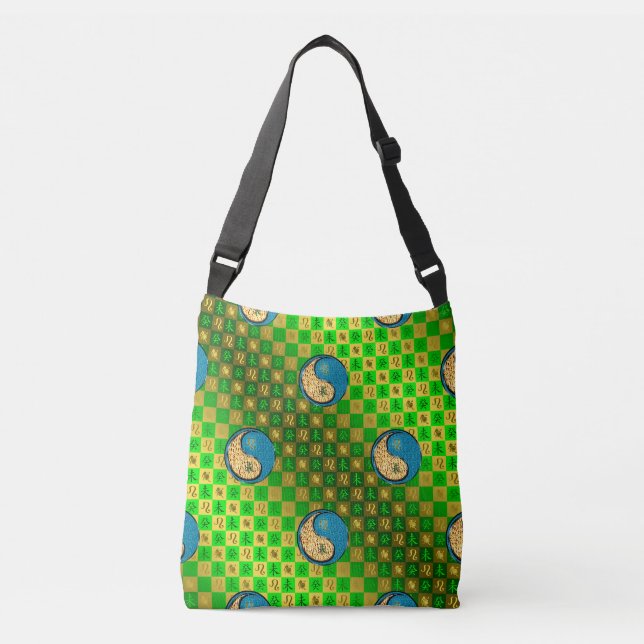 Bolsa Ajustável Leão & Cabra de Água (Frente)
