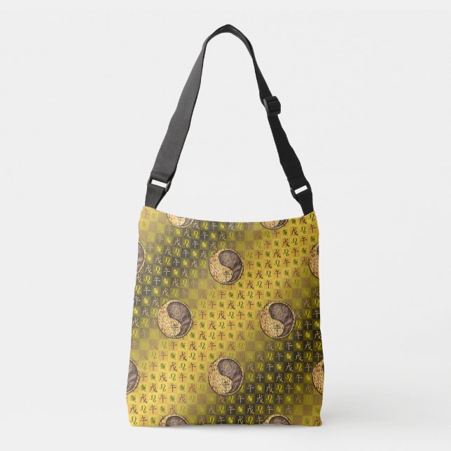 Bolsa Ajustável Leão & Cavalo da Terra (Frente)