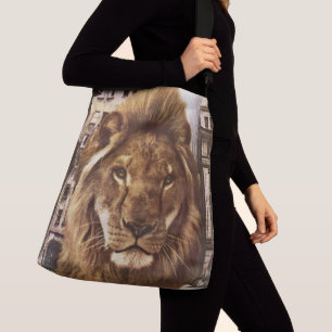 Bolsa Ajustável leão na cidade