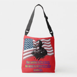 Bolsa Ajustável Legacy of the brave bright red