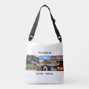 Bolsa Ajustável Lembrança de La Paz Bolívia