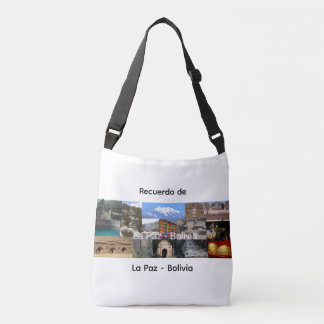 Bolsa Ajustável Lembrança de La Paz Bolívia