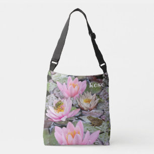 Bolsa Ajustável Lente de Waterlily Rosa Personalizada