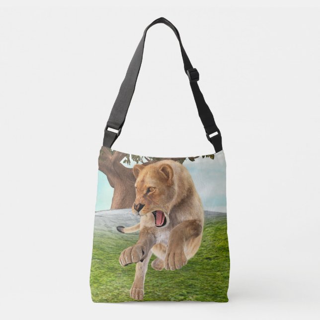 Bolsa Ajustável Leoa Caçadora (Frente)