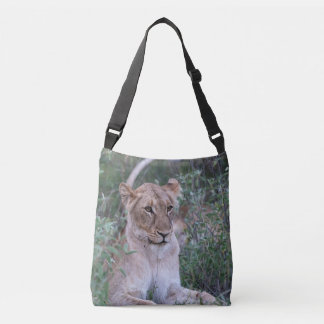 Bolsa Ajustável Leoa Descansando Vida Selvagem