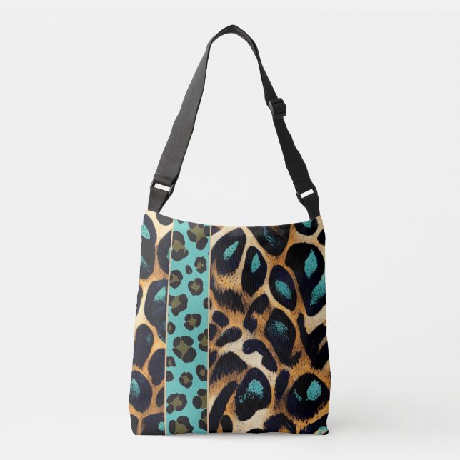 Bolsa Ajustável LEOPARD - Saco, Saco Crossbody (Frente)