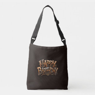 Bolsa Ajustável Letreiro de aniversário feliz Steampunk