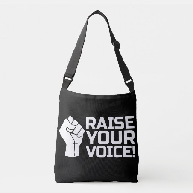 Bolsa Ajustável Levante Sua Voz 2 W (Frente)