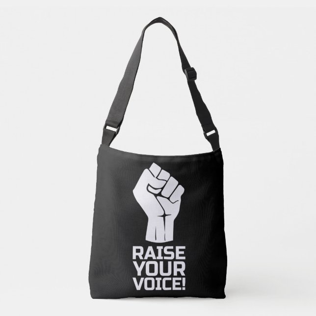Bolsa Ajustável Levante Sua Voz 5 w (Frente)
