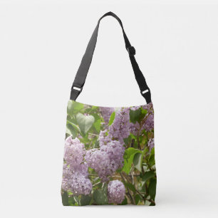 Bolsa Ajustável Lilac Bush Lindas Flores de primavera Roxas