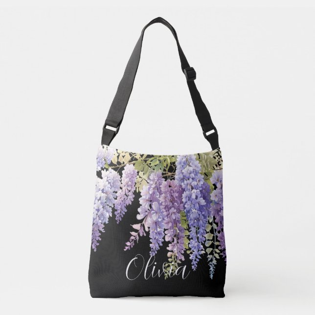 Bolsa Ajustável Lilac-do-lavanda púrpura (Frente)