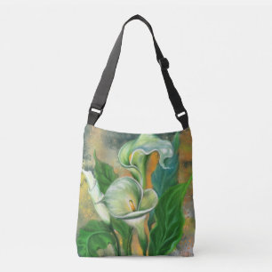 Bolsa Ajustável Linda Calla Lily Flower - Desenho de Arte Migrado