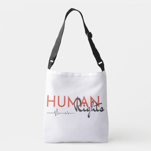 Bolsa Ajustável Linha de vida dos direitos humanos (Verso)