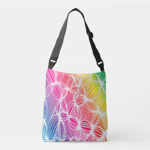 Bolsa Ajustável Linhas arco-íris curvas